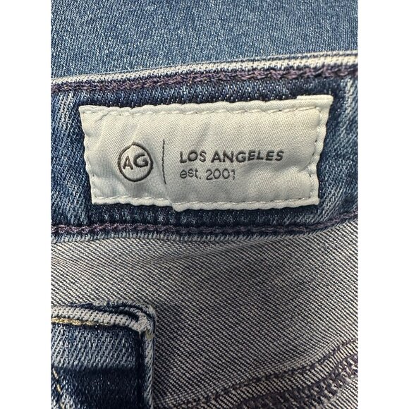 AG Adriano Goldschmied Womens Jeans 29 Farrah Boot Crop Mid Rise Japanese Denim - Picture 3 of 12